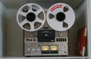 Vintage Sony TC-864 ~ Portable Reel to Reel Player Tape Recorder ~ Working