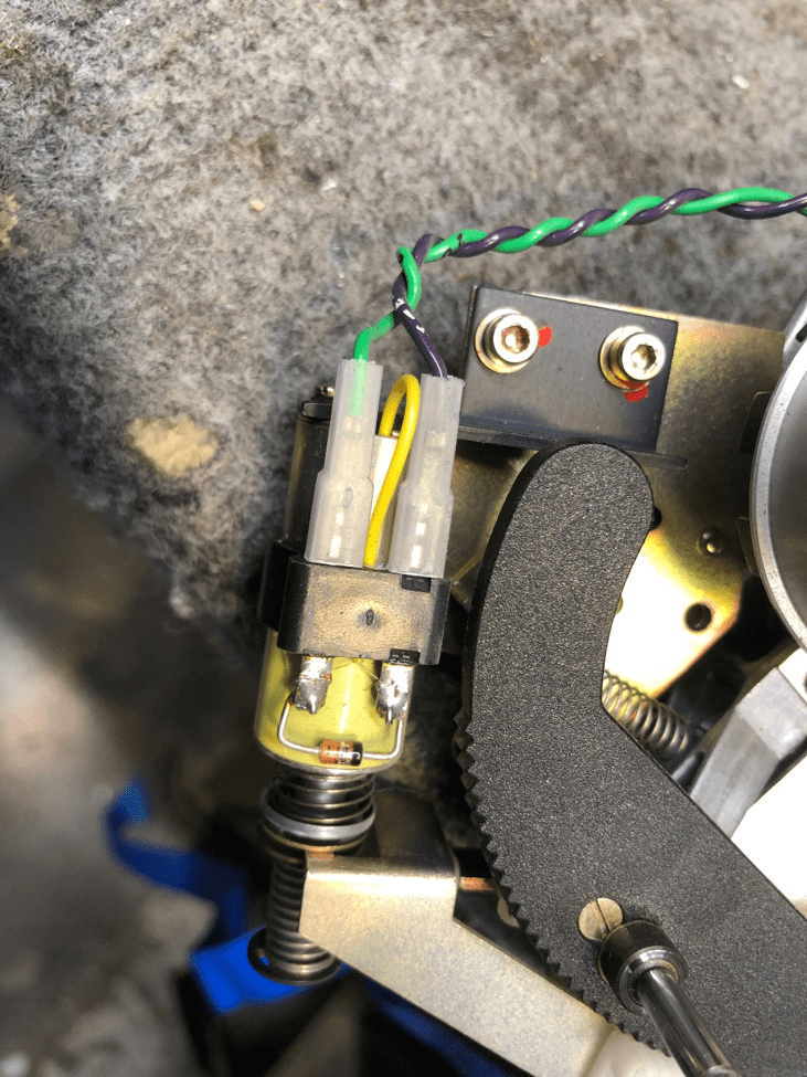 Repairing the motorized tape tension levers in the Akai GX-747