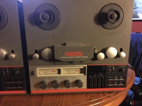 Fostex > FOSTEX G16 < Upper Section Front Panel Faceplate Reel to Reel Part /G 