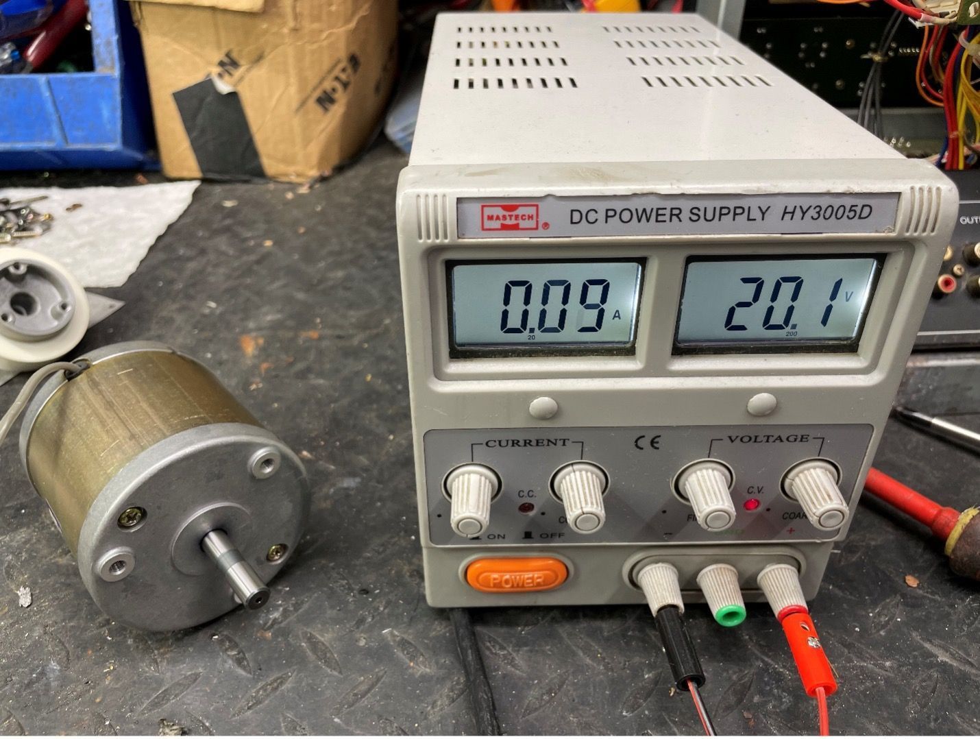 Rebuilding Teac/Tascam Reel Motors