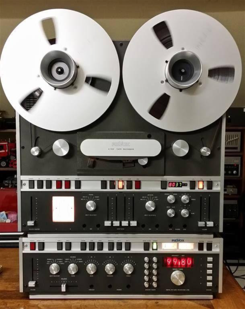 Revox B77 MK I reel-to-reel tape recorder. Classic Vintage. Fully