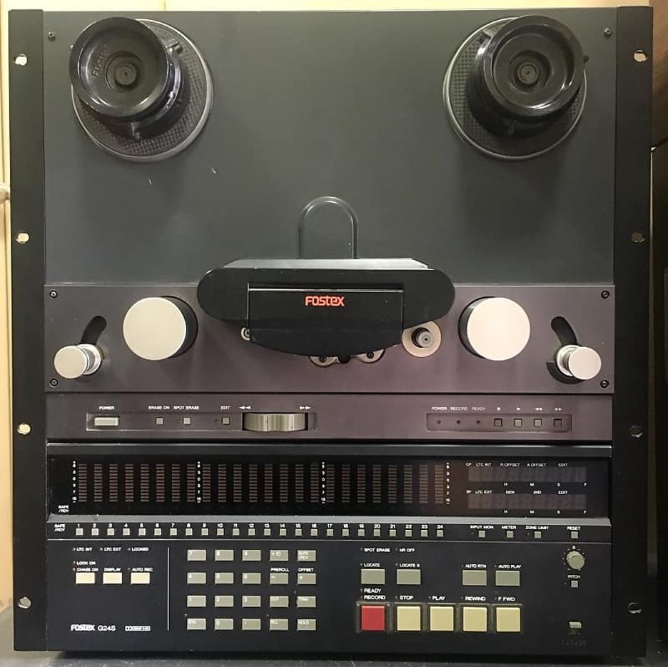 Fostex E8 1/4 8-Track Reel to Reel Tape Recorder