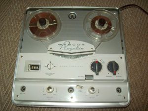A typical mono tube tape recorder from the early 1960s